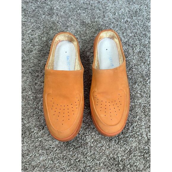 Nike Air Force 1 Lover XX Slip on Shoes Cinder Orange Womens Size 8.5 Mules - Picture 7 of 14